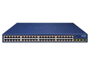 Planet 48-Port 10/100/1000T 802.3at PoE + 4-Port 1000X SFP Gigabit Ethernet Switch Network Switch Planet