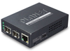 Planet 10/100/1000BASE-T to Dual 100/1000BASE-X SFP Media Converter | GT-1205A
