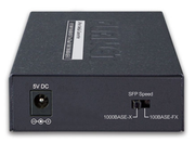 Planet 10/100/1000BASE-T to Dual 100/1000BASE-X SFP Media Converter | GT-1205A Adapter / Converter Planet