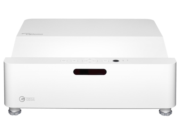 Optoma GT3500HDR Eco-Friendly Ultra Short Throw Laser Home Projector - 3800 Lumens Projector Optoma