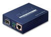 Planet Gigabit PoE+ Media Converter with SFP Fiber Port, 30W Output | GTP-805A-UK Planet Network Media Converters Planet
