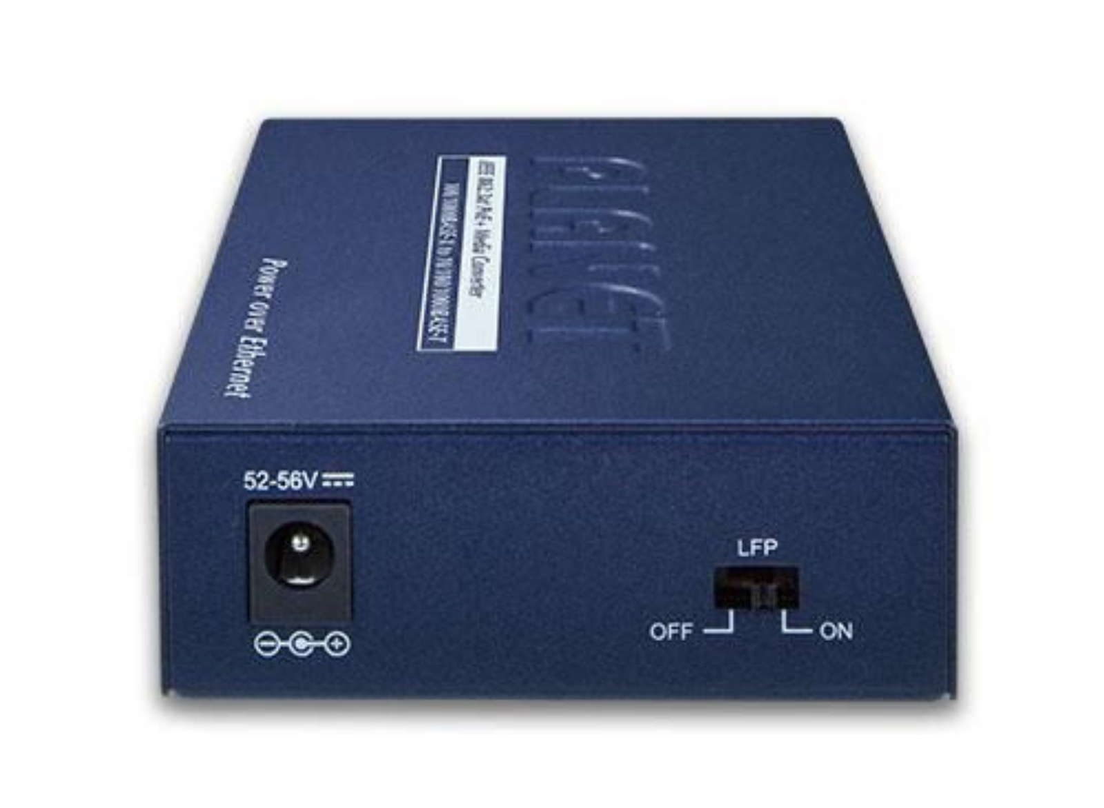 Planet Gigabit PoE+ Media Converter with SFP Fiber Port, 30W Output | GTP-805A-UK Adapter / Converter Planet