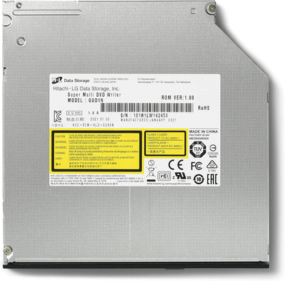 Hitachi-LG GUD1N.CHLA10B Optical Disc Drive Internal DVD Super Multi DL Black Hitachi-LG Optical Drives Hitachi-LG
