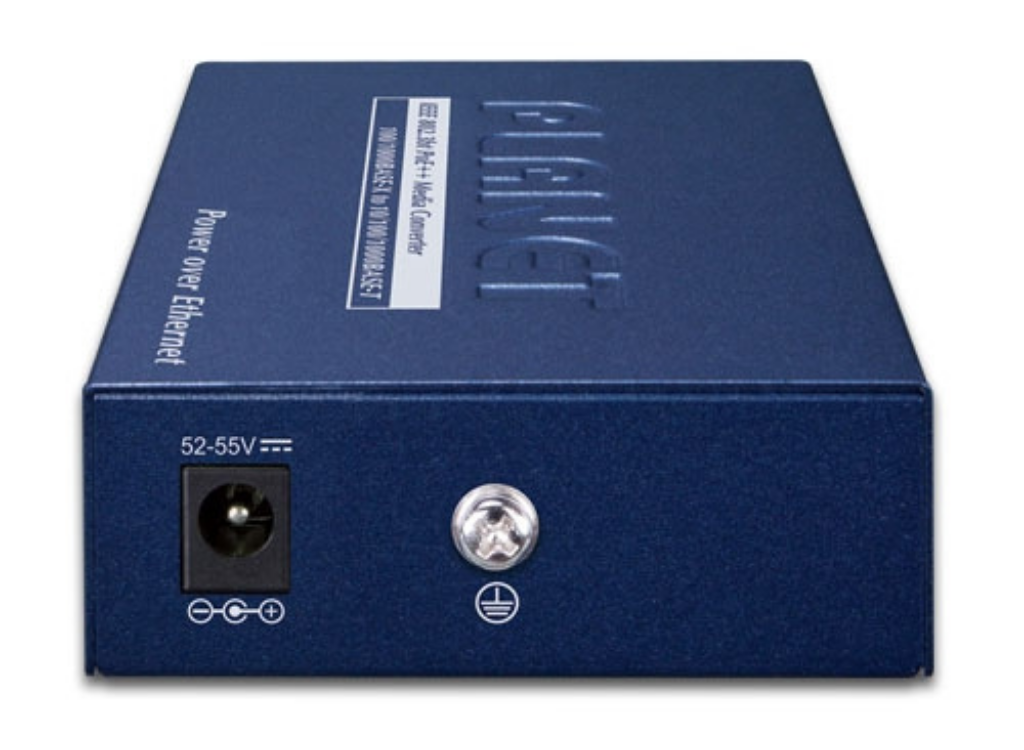 Planet 100/1000BASE-X SFP to 10/100/1000BASE-T 802.3bt PoE++ Media Converter (95 Watts) Adapter / Converter Planet