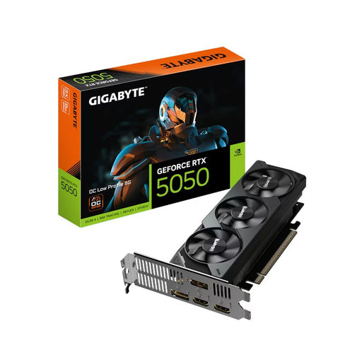 Gigabyte GeForce RTX 5050 OC Low Profile 8GB GDDR6 Graphics Card | GV-N5050OC-8GL Gigabyte Graphics Card Gigabyte