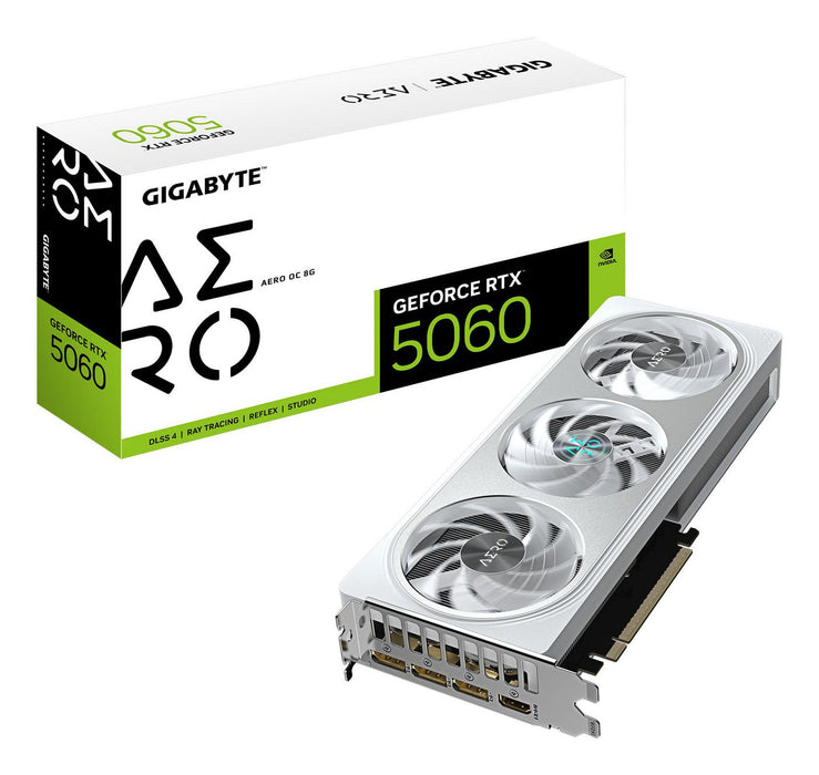 Gigabyte GeForce RTX 5060 AERO OC 8GB Graphics Card | GV-N5060AERO OC-8GD