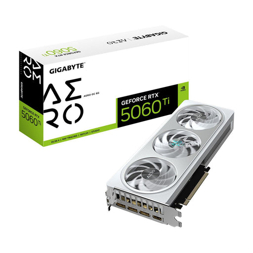 Gigabyte GeForce RTX 5060 Ti AERO OC 8GB Graphics Card | GV-N506TAERO OC-8GD Gigabyte Graphics Card Gigabyte
