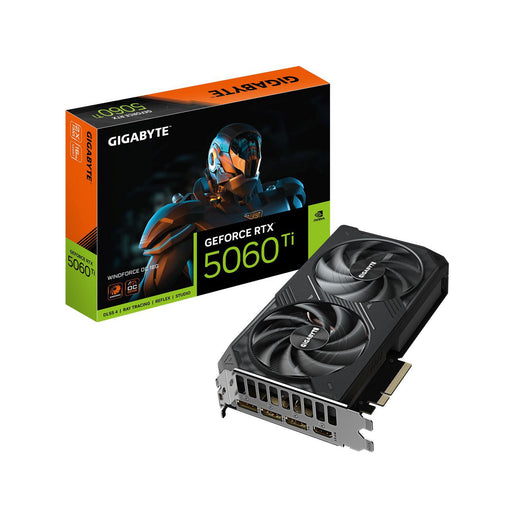 Gigabyte GeForce RTX™ 5060 Ti WINDFORCE OC 16GB GDDR7 Graphics Card | GV-N506TWF2OC-16GD NVIDIA Graphics Card Gigabyte