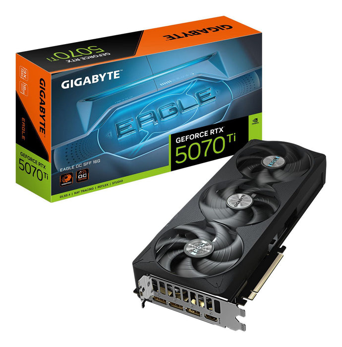 Gigabyte GeForce RTX 5070 Ti Eagle OC SFF 16GB GDDR7 Graphics Card | GV-N507TEAGLE OC-16GD