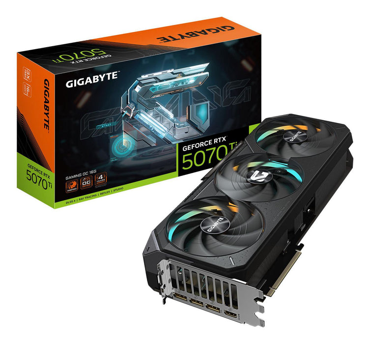 Gigabyte GeForce RTX 5070 Ti Gaming OC 16GB GDDR7 Graphics Card | GV-N507TGAMING OC-16GD