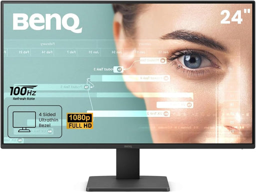 BenQ GW2491 23.8" Full HD 100 Hz IPS Eye Care Monitor | 9H.LNELJ.LBE Desktop Monitor BenQ