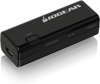 IOGEAR Ethernet-2-WiFi Universal Wireless Adapter | GWU637 - Open Box Network Card IOGEAR
