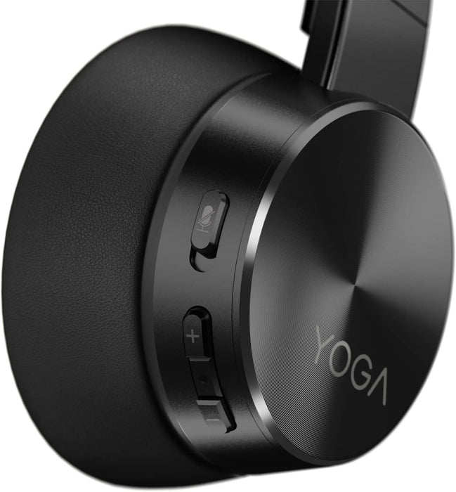 Lenovo Yoga Active Noise Cancellation Headset Wired & Wireless Head-band Music USB Type-C Bluetooth Black | GXD1A39963