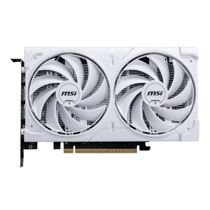 MSI GeForce RTX 5060 Ventus 2X OC White 8GB GDDR7 Graphics Card | GeForce RTX 5060 8G VENTUS 2X OC WHITE