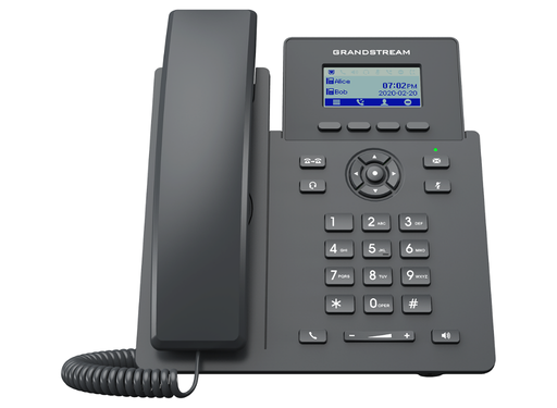 GrandStream GRP2601W IP Phone with 2 Lines, 5-Way Conferencing, PoE/Wi-Fi Options, HD Audio & Noise Shield Technology GrandStream IP Phones GrandStream