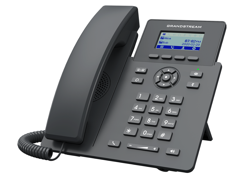 GrandStream GRP2601W IP Phone with 2 Lines, 5-Way Conferencing, PoE/Wi-Fi Options, HD Audio & Noise Shield Technology IP Phone GrandStream