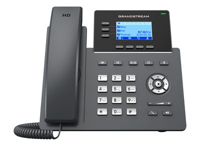 GrandStream GRP2603P IP Phone with 3 Lines, 5-Way Conferencing, HD Audio, PoE & Noise Shield Technology GrandStream IP Phones GrandStream