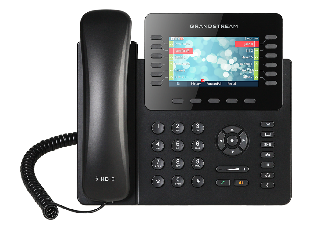GrandStream GXP2170 IP Phone with 12 Lines & LCD Display – Black IP Phone GrandStream