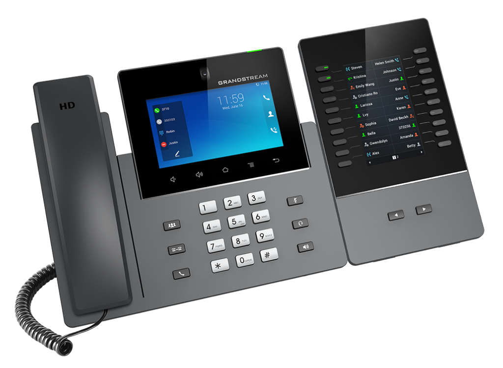 GrandStream GXV3350 Android IP Video Phone with 16 Lines & Touchscreen IP Phone GrandStream