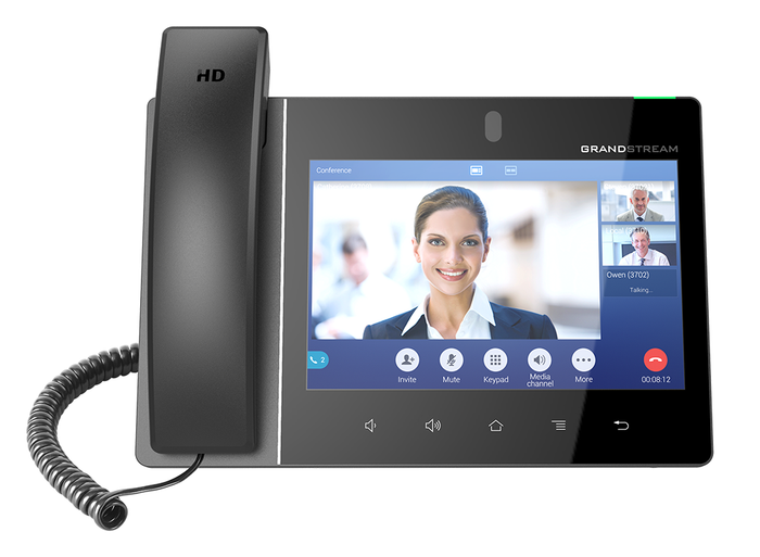 GrandStream GXV3380 Android IP Video Phone with 16 Lines & 8" Touchscreen IP Phone GrandStream