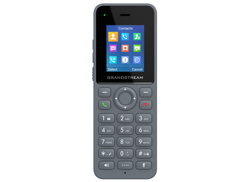 Grandstream DP725 DECT Cordless VoIP Handset with 1.8" Colour Display, 20 SIP Accounts, HD Audio & 400m Range IP Phone GrandStream