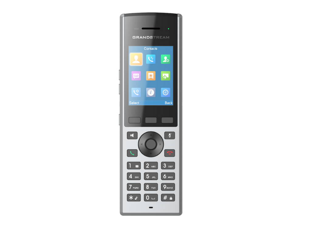Grandstream DP730 DECT Cordless VoIP Handset with 2.4" Colour Display, 20 Lines, HD Audio & Long-Range Support IP Phone GrandStream