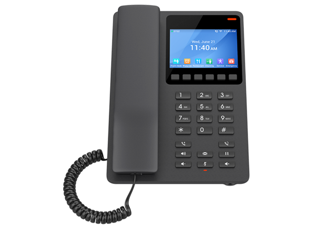 Grandstream GHP631 IP Phone with 2 Lines, PoE, USB-C Charging, HAC Support & GDMS Management IP Phone GrandStream
