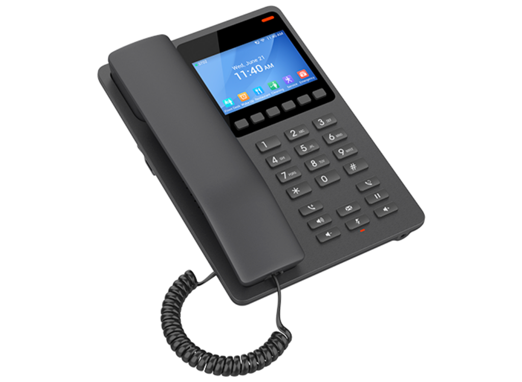 Grandstream GHP631 IP Phone with 2 Lines, PoE, USB-C Charging, HAC Support & GDMS Management IP Phone GrandStream