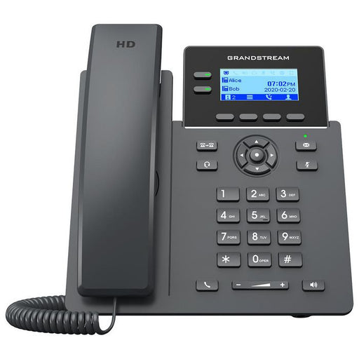 Grandstream GRP2602G IP Phone with 2 Lines, PoE, HD Audio, 5-Way Conferencing & GDMS Support GrandStream IP Phones GrandStream