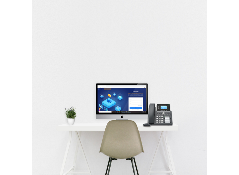 Grandstream GRP2604 IP Phone with 3 Lines, 6 SIP Accounts, Gigabit PoE, HD Audio, Noise Shield & GDMS Support GrandStream IP Phones GrandStream