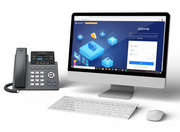 Grandstream GRP2612P IP Phone with 4 Lines, PoE, HD Audio, Custom Faceplate & GDMS Support IP Phone GrandStream
