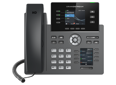 Grandstream GRP2614 IP Phone with Dual LCDs, 4 Lines, Wi-Fi, Bluetooth, PoE & 40 MPK Keys IP Phone GrandStream