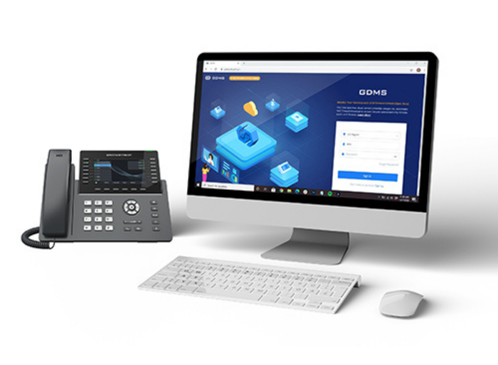 Grandstream GRP2650 IP Phone with 14 Lines, 56 MPKs, 5" Display, Wi-Fi 6, PoE & HD Audio Conferencing IP Phone GrandStream