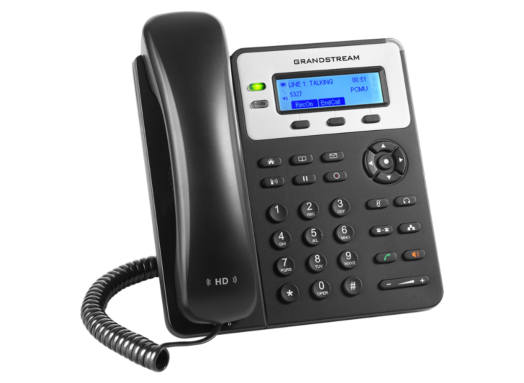Grandstream GXP1620 Basic IP Phone with 2 Lines, HD Audio & PoE Support IP Phone GrandStream
