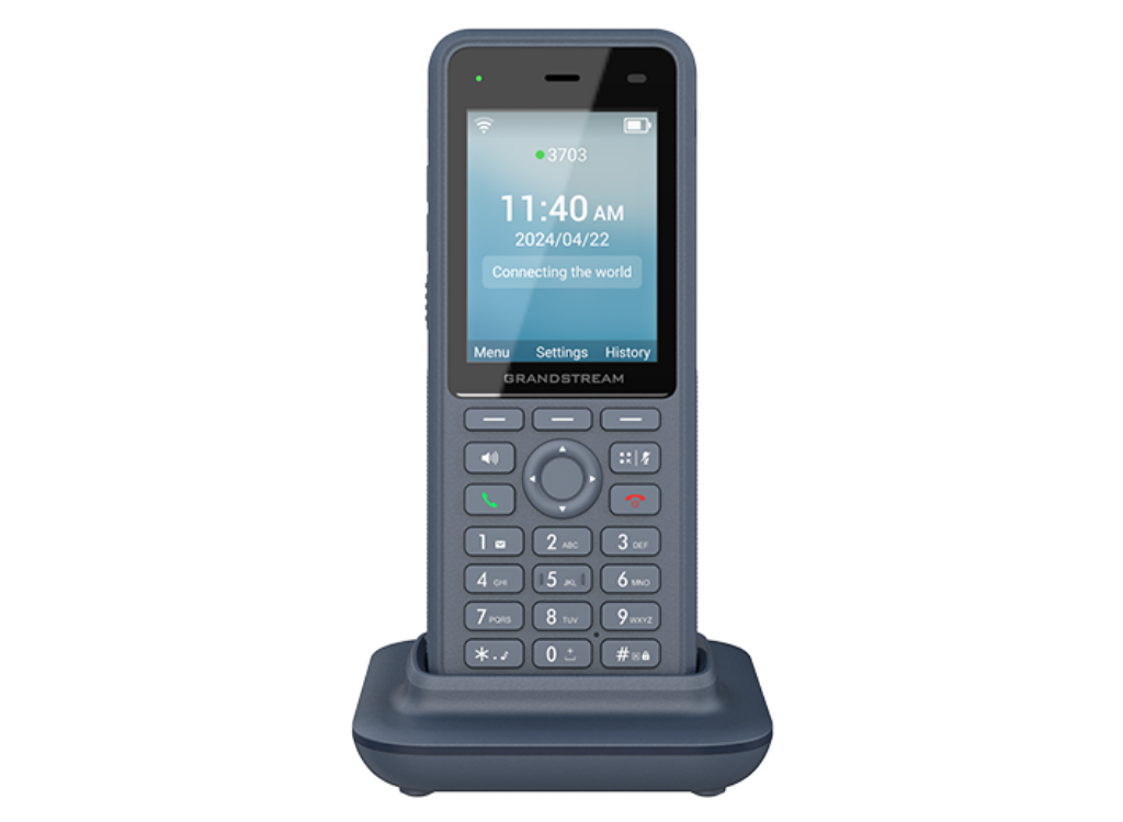 Grandstream WP836 Rugged Wi-Fi 6 Cordless IP Phone with Bluetooth, 10-Hour Talk Time & IP69K Protection IP Phone GrandStream