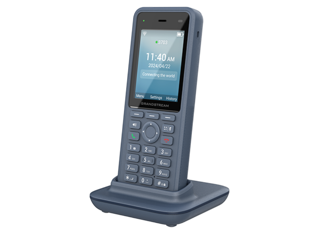 Grandstream WP836 Rugged Wi-Fi 6 Cordless IP Phone with Bluetooth, 10-Hour Talk Time & IP69K Protection IP Phone GrandStream
