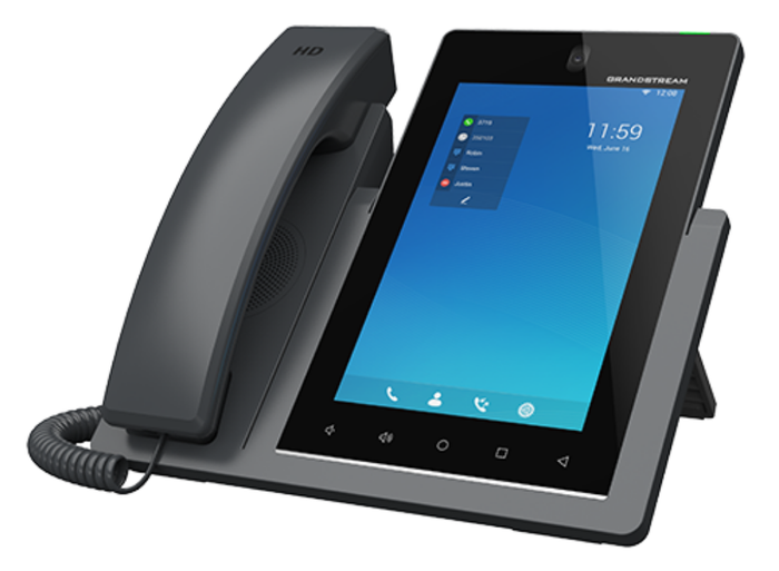 Grandstream GXV3470 IP Video Phone with 7" Touchscreen, Android 14, Wi-Fi 6 & HD Video Conferencing IP Phone GrandStream