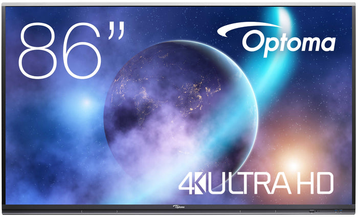 Optoma 5862RK+ Creative Touch 5 Plus Series 86" Premium Interactive Flat Panel Display Interactive Touchscreen Display Optoma