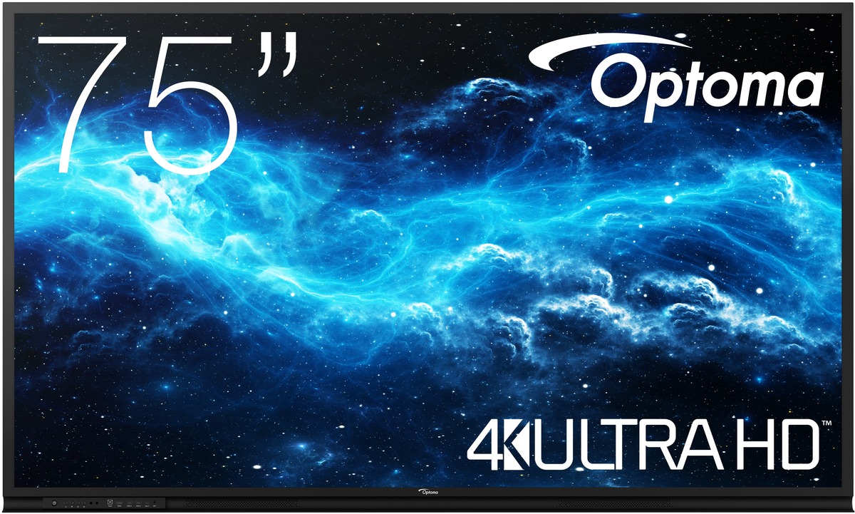 Optoma 3752RK 3-Series 75" Interactive Flat Panel Display Interactive Touchscreen Display Optoma