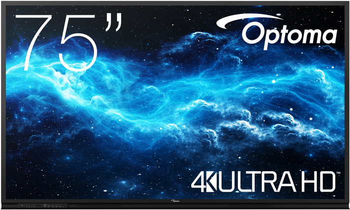 Optoma 3752RK 3-Series 75" Interactive Flat Panel Display Interactive Touchscreen Display Optoma