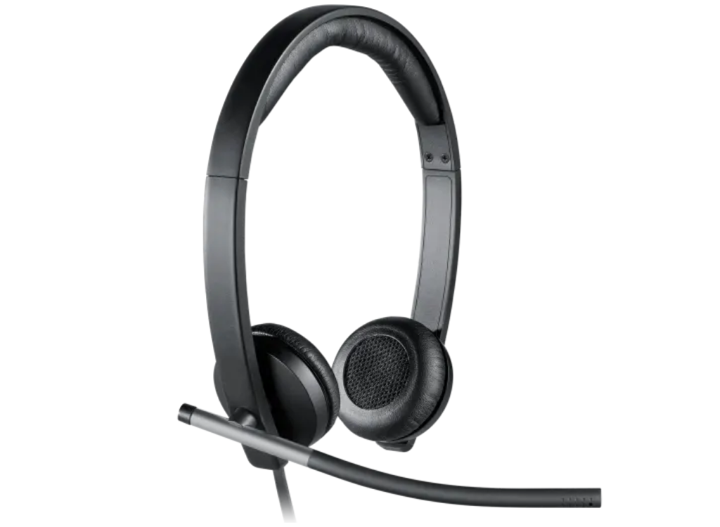 Logitech H650e Business Headset with Noise Cancelling Mic | 981-000514 Headset Logitech