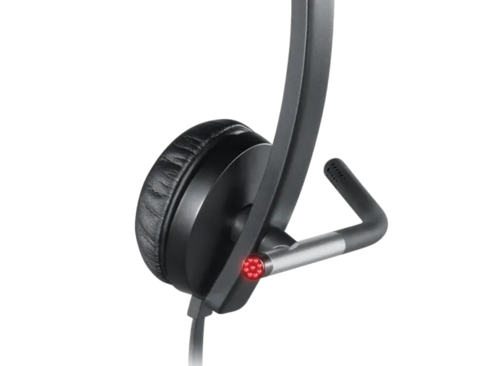 Logitech H650e Business Headset with Noise Cancelling Mic | 981-000514 Headset Logitech