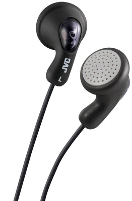 JVC Colourful Gumy Earphones in Black | HA-F14-BN-U Headset & Earphones JVC