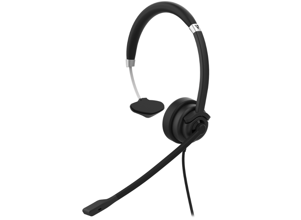 V7 Deluxe Mono Headset with Boom Mic | HA401