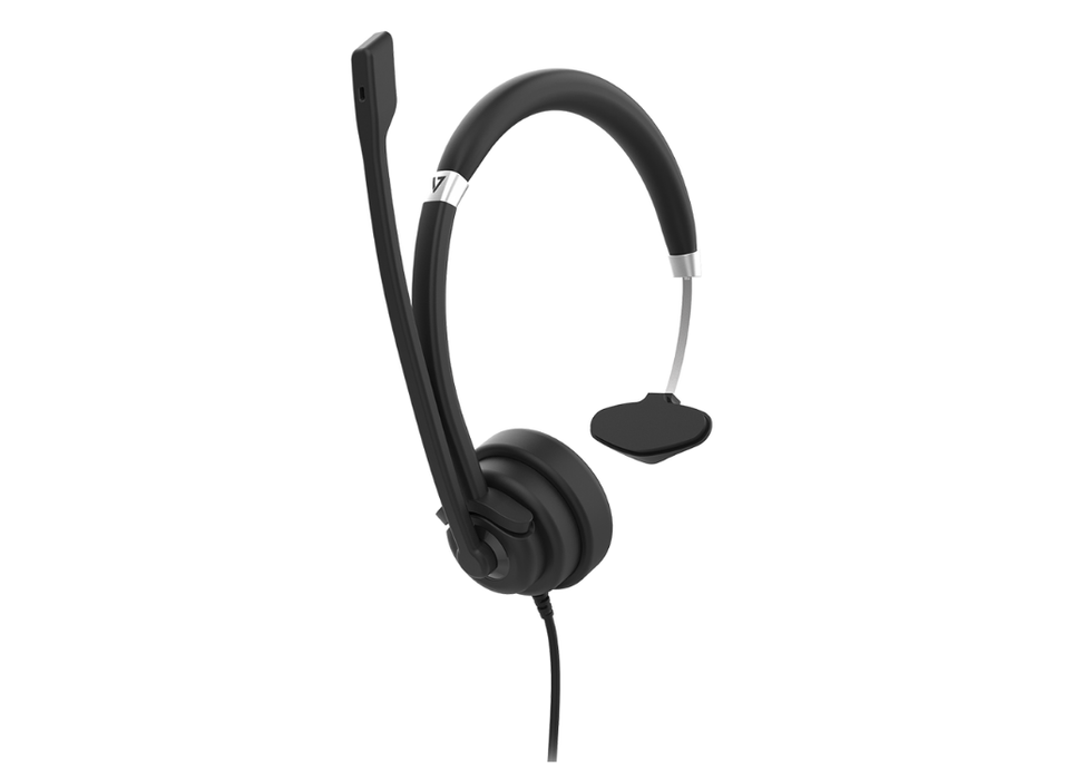 V7 Deluxe Mono Headset with Boom Mic | HA401