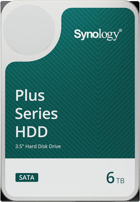 Synology Plus Series HAT3300 3.5" 6TB SATA Internal Hard Drive | HAT3300-6T Internal Hard Drive Synology