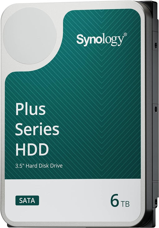 Synology Plus Series HAT3300 3.5" 6TB SATA Internal Hard Drive - HAT3300-6T
