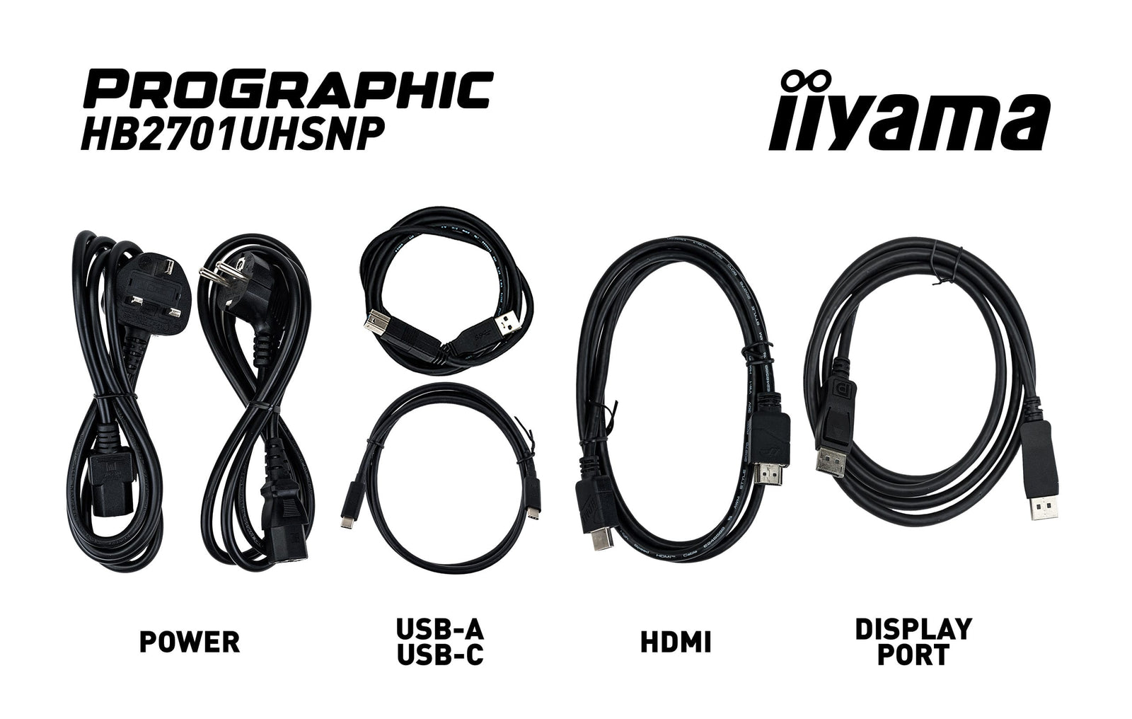 iiyama ProGraphic HB2701UHSNP-B1 27" 60Hz 4ms 4K Ultra HD Designer Monitor Desktop Monitor iiyama