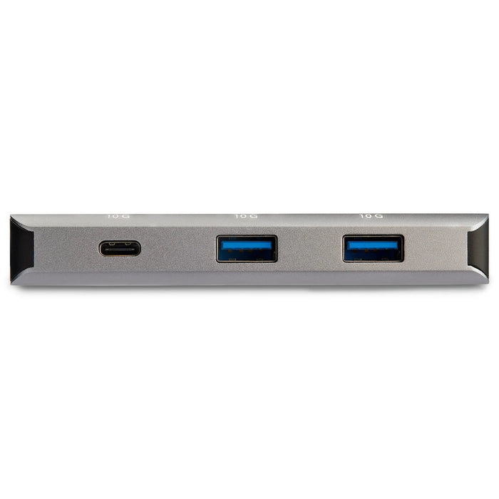 StarTech HB31C2A1CGB Interface Hub USB 3.2 Gen 2 (3.1 Gen 2) Type-C 10000 Mbit/s Black, Grey