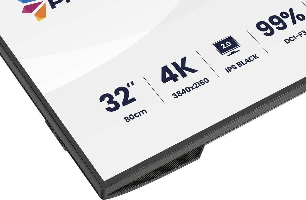 iiyama ProGraphic HB3201UHSNP-B1 31.5" 60Hz 4ms 4K Ultra HD Designer Monitor Desktop Monitor iiyama